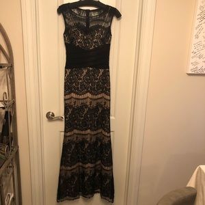 Black Lace Gown